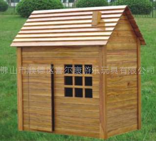 木制小房子、小木屋，黄花梨木屋